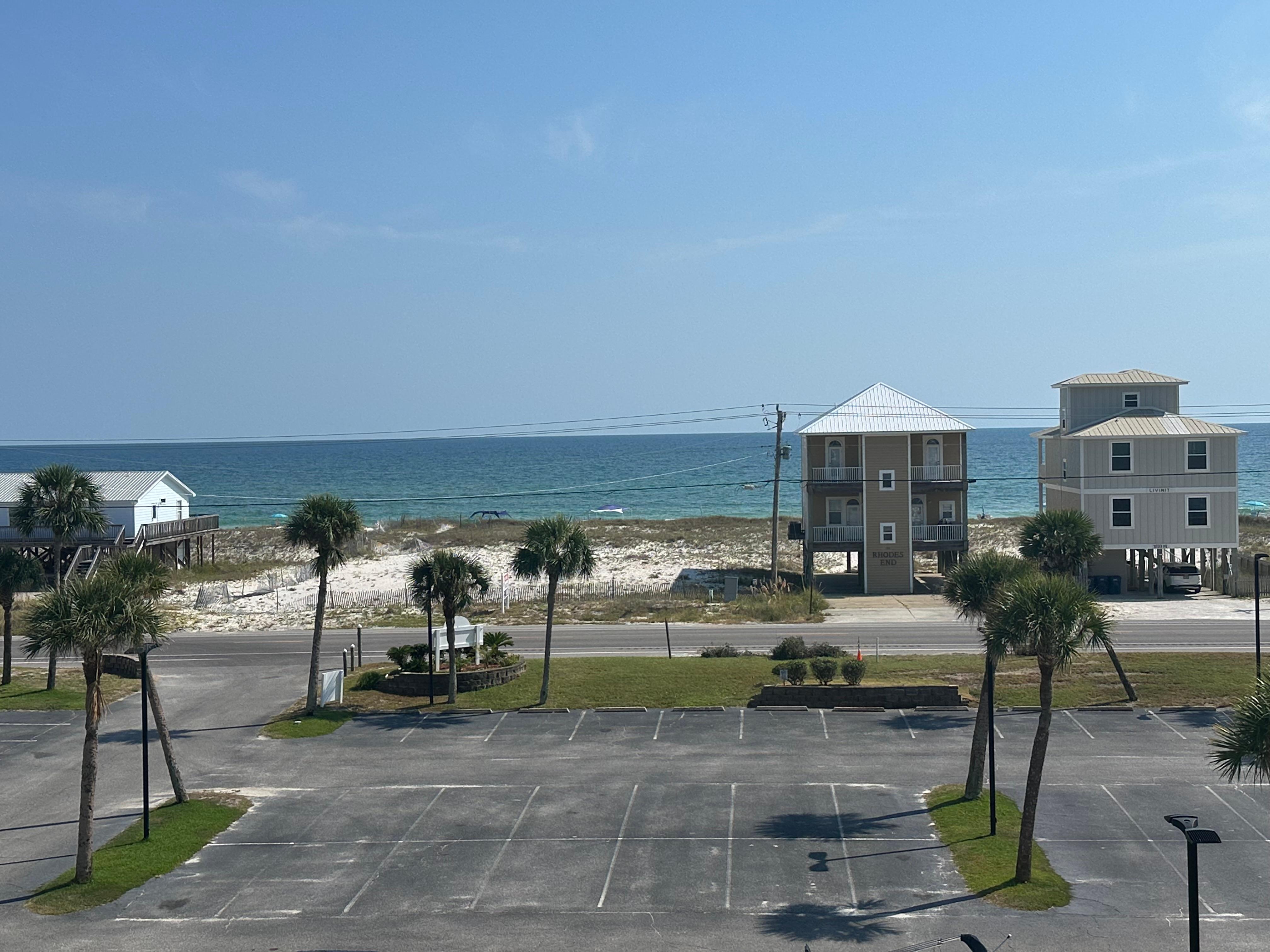 Gulf view from balcony.