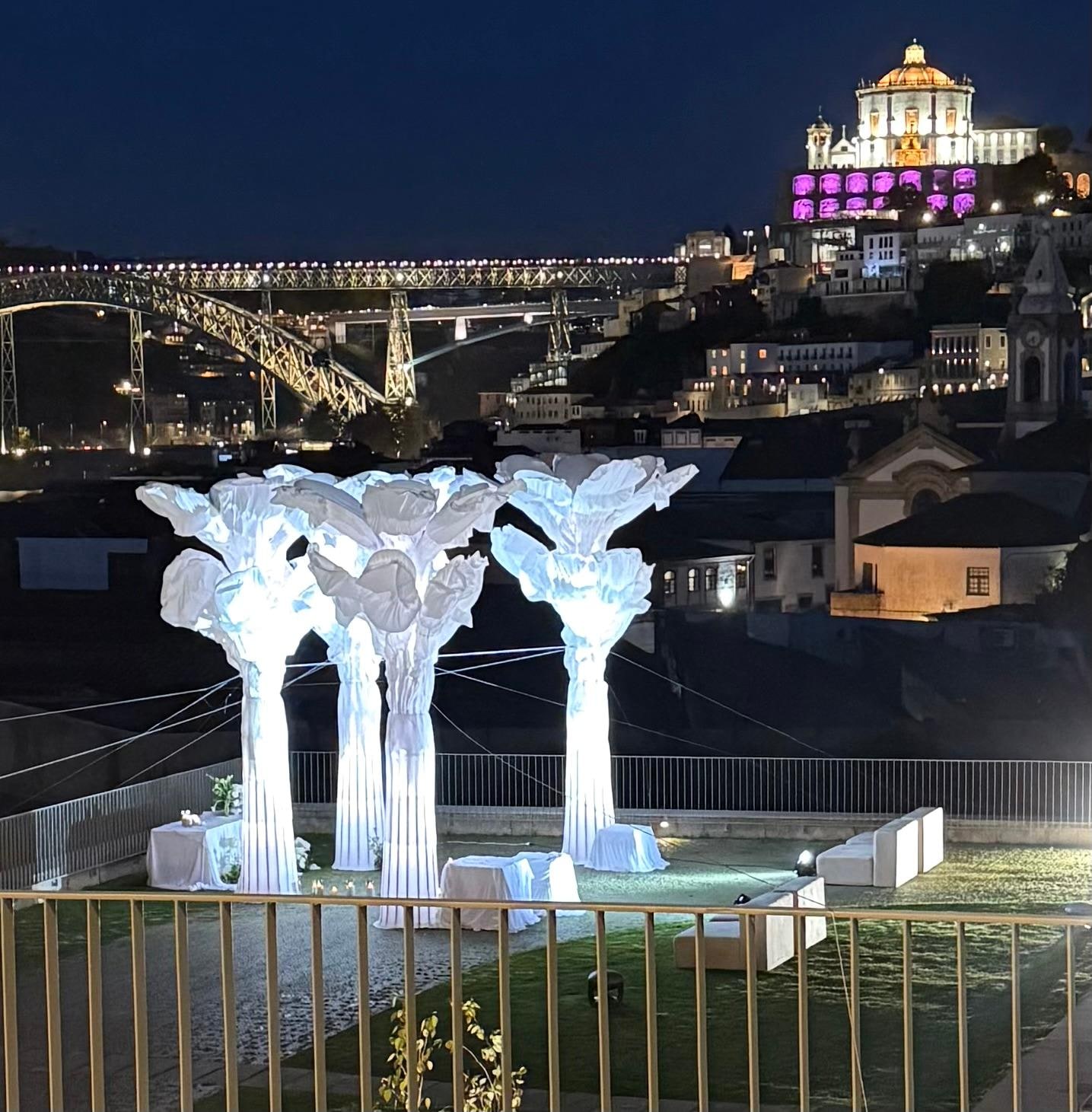 The view from our balcony room