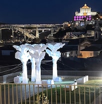 The view from our balcony room