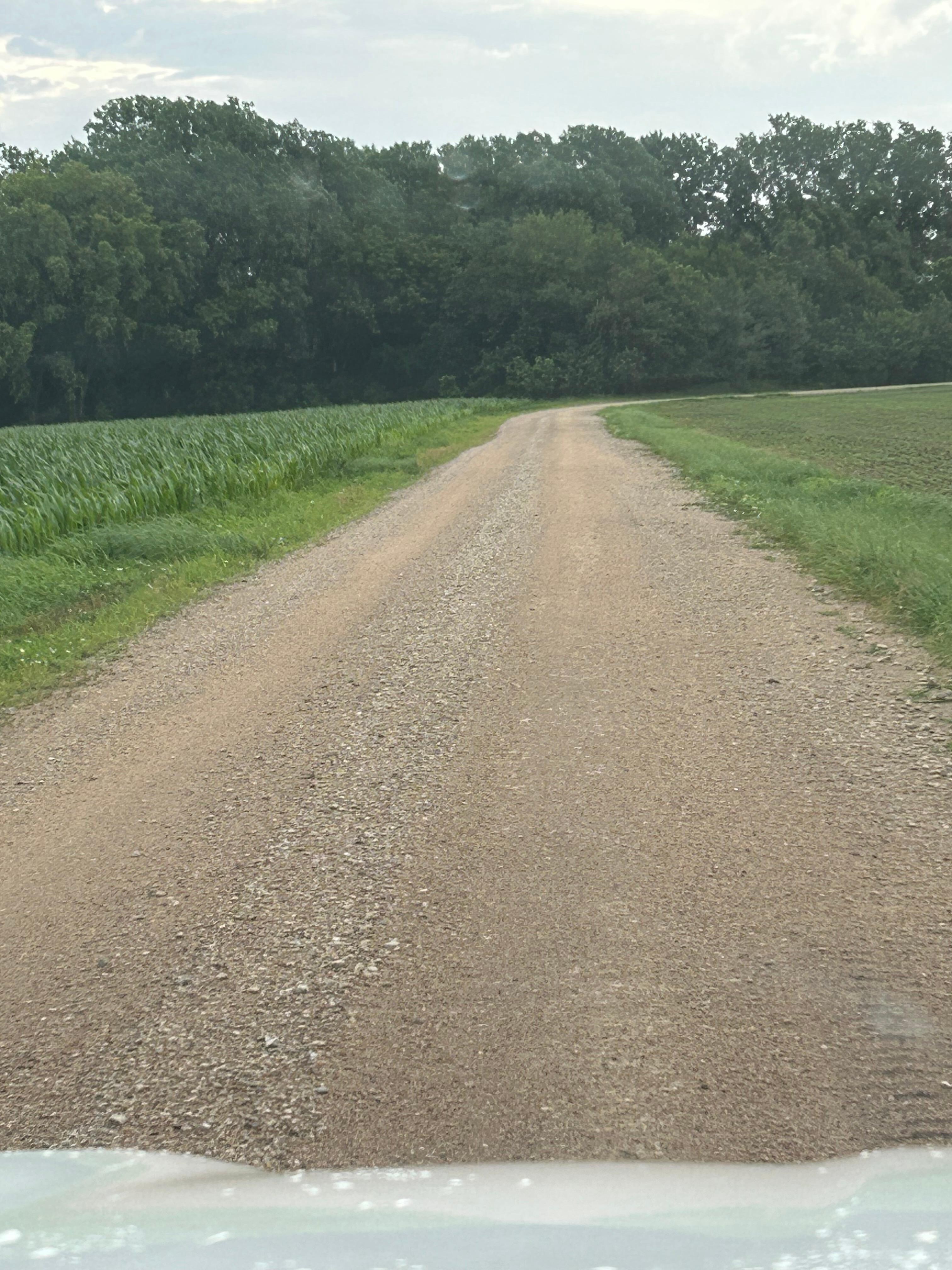 And yet another dirt road on our travels