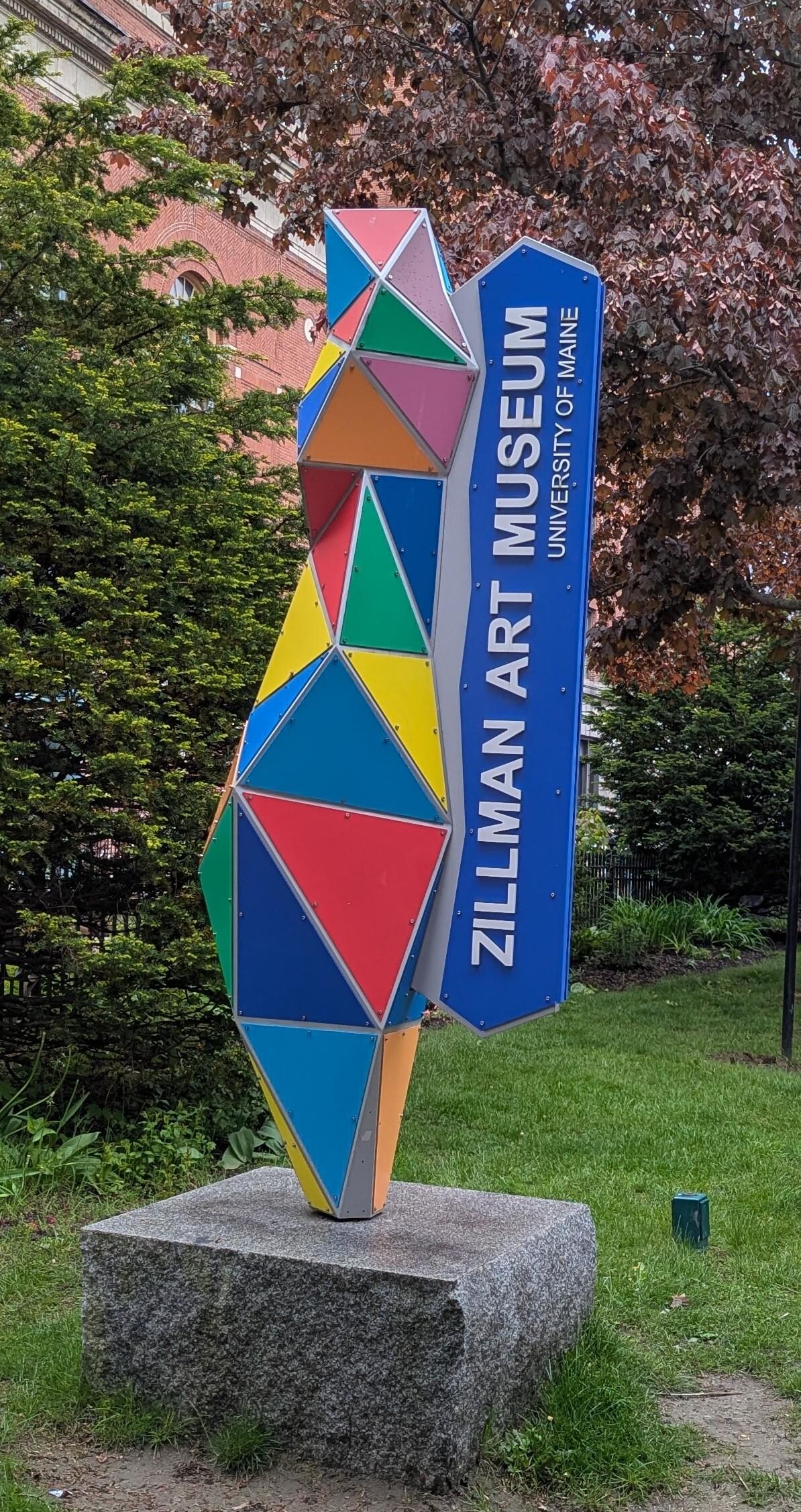 Zillman Art Museum is affiliated with the University of Maine. It's free and you can view a Pablo Picasso!