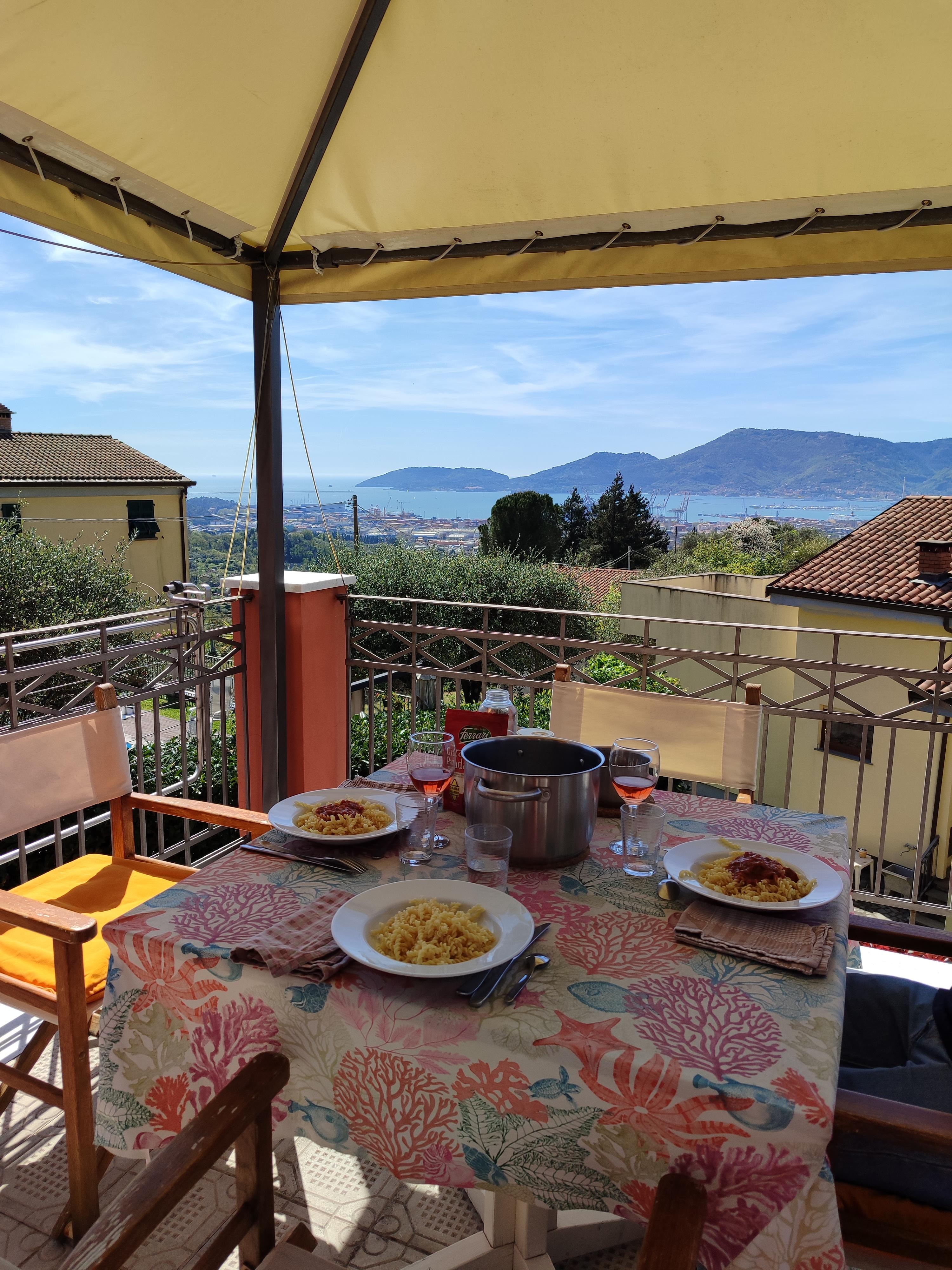 Vue depuis la terrasse