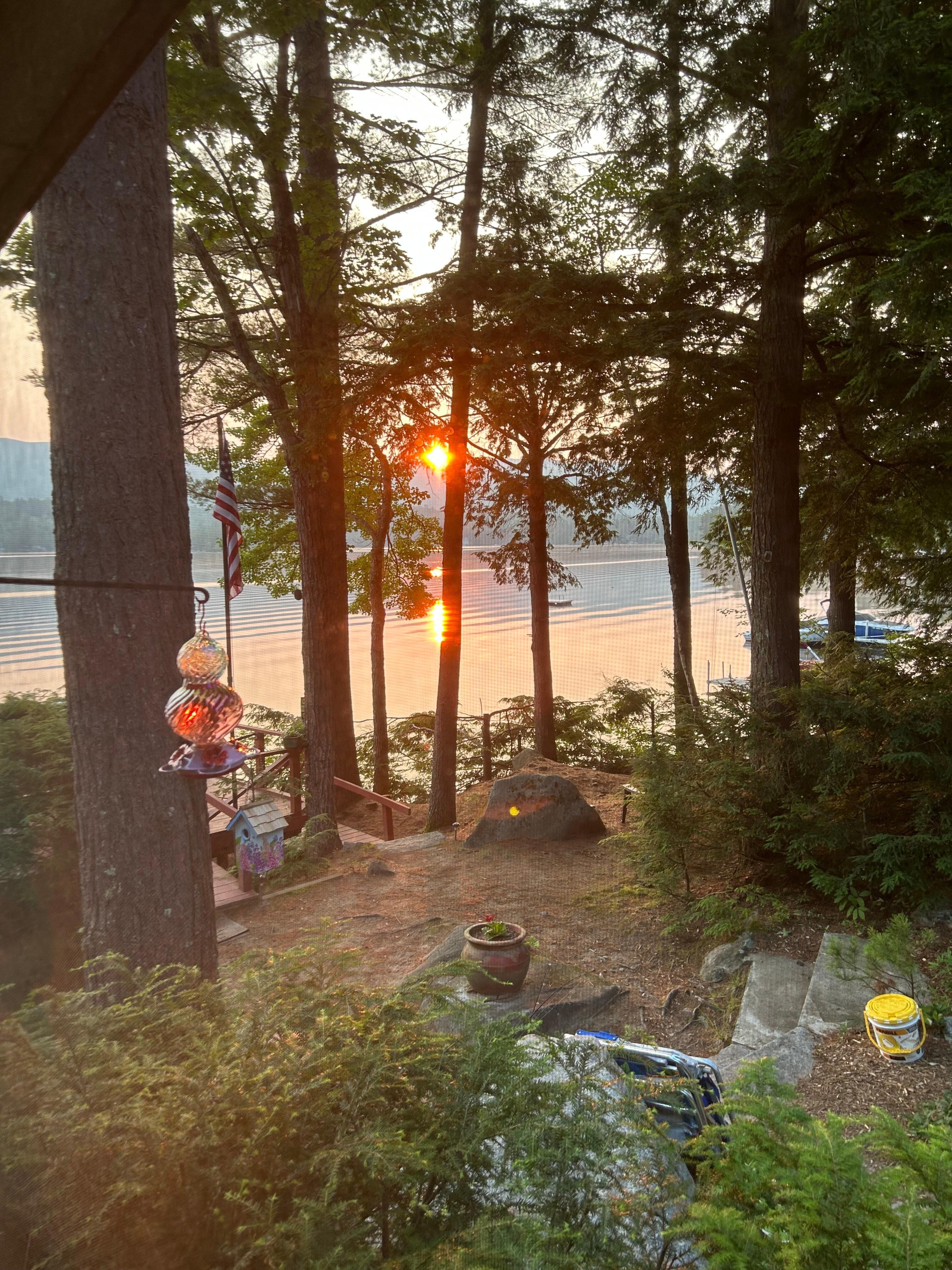 Sunrise at the home