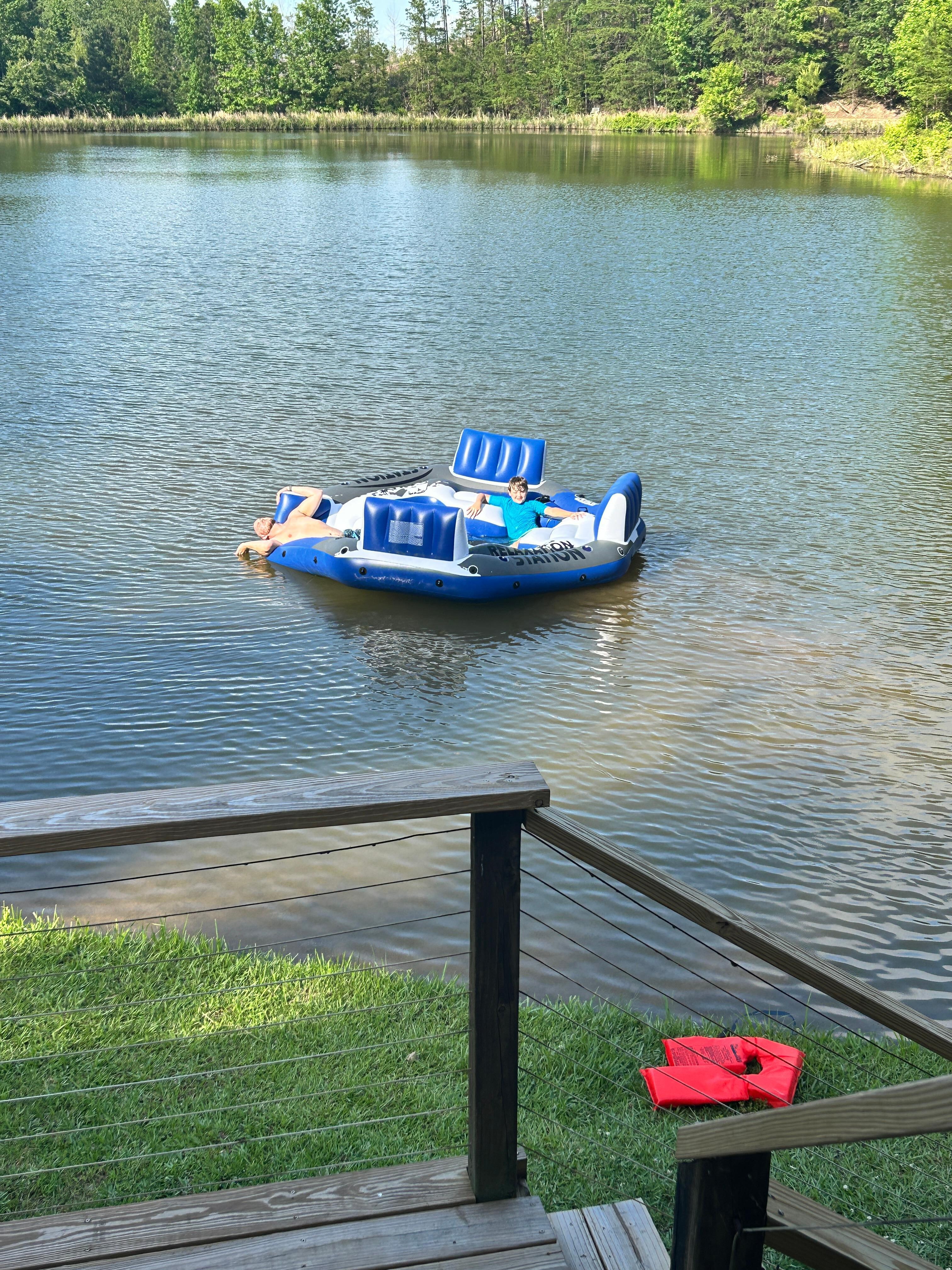 Utilizing the pond
