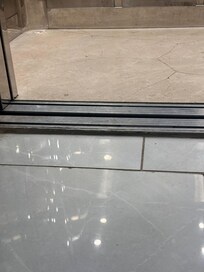 Fall getting in and out of the lift!