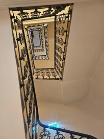 Majestuosa escalera