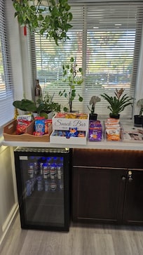 Complimentary snacks