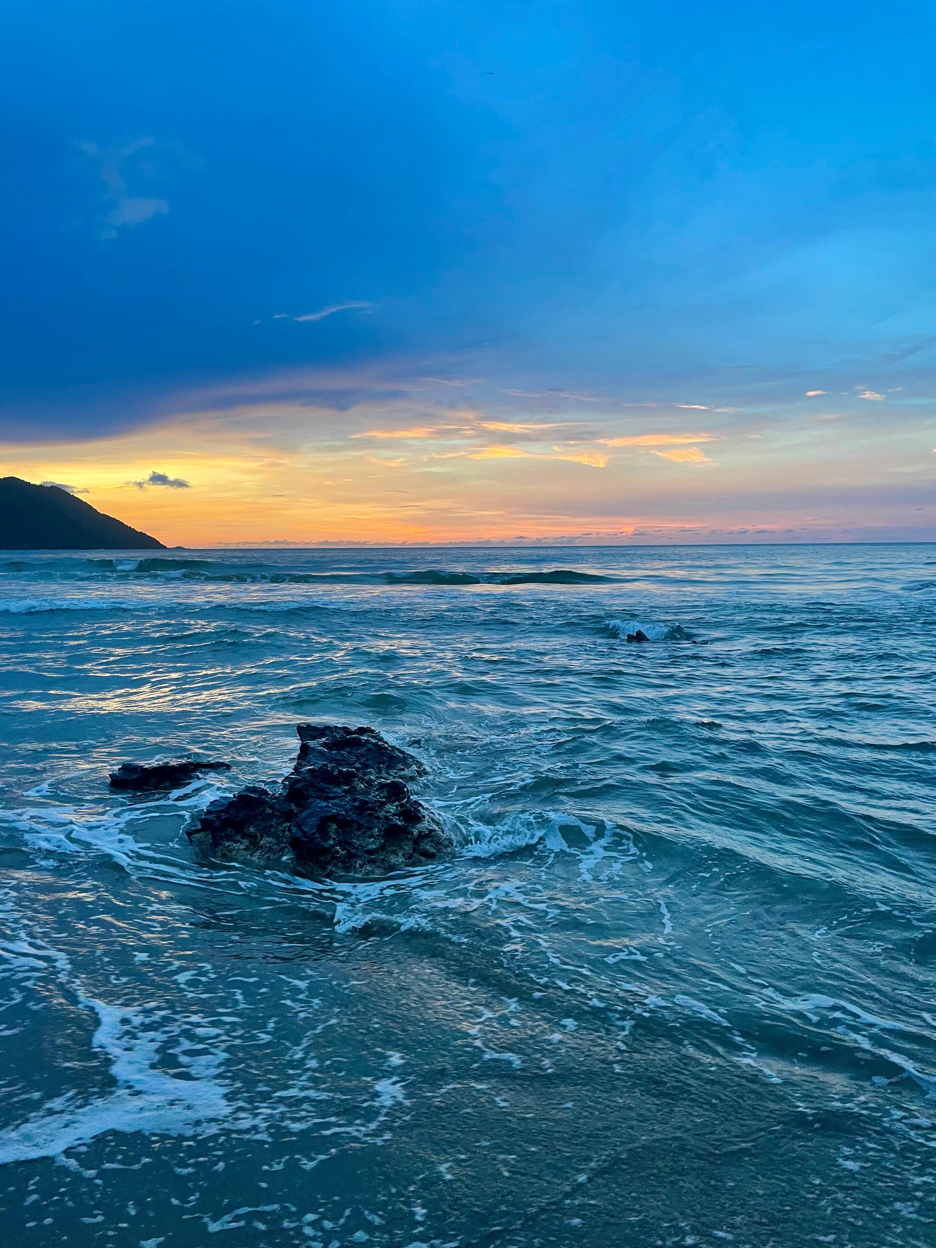Atardecer en Playa el Valle