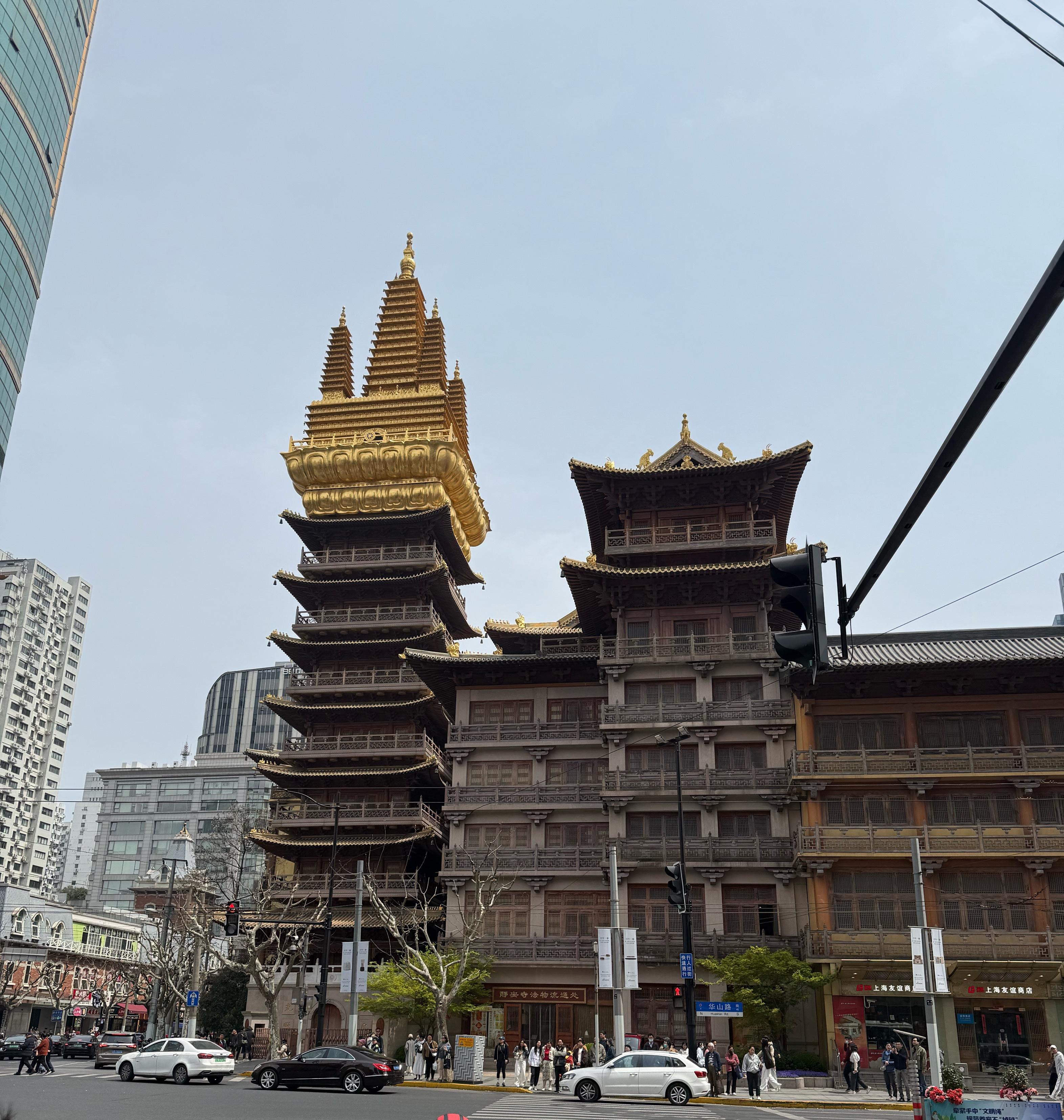 The temple near.