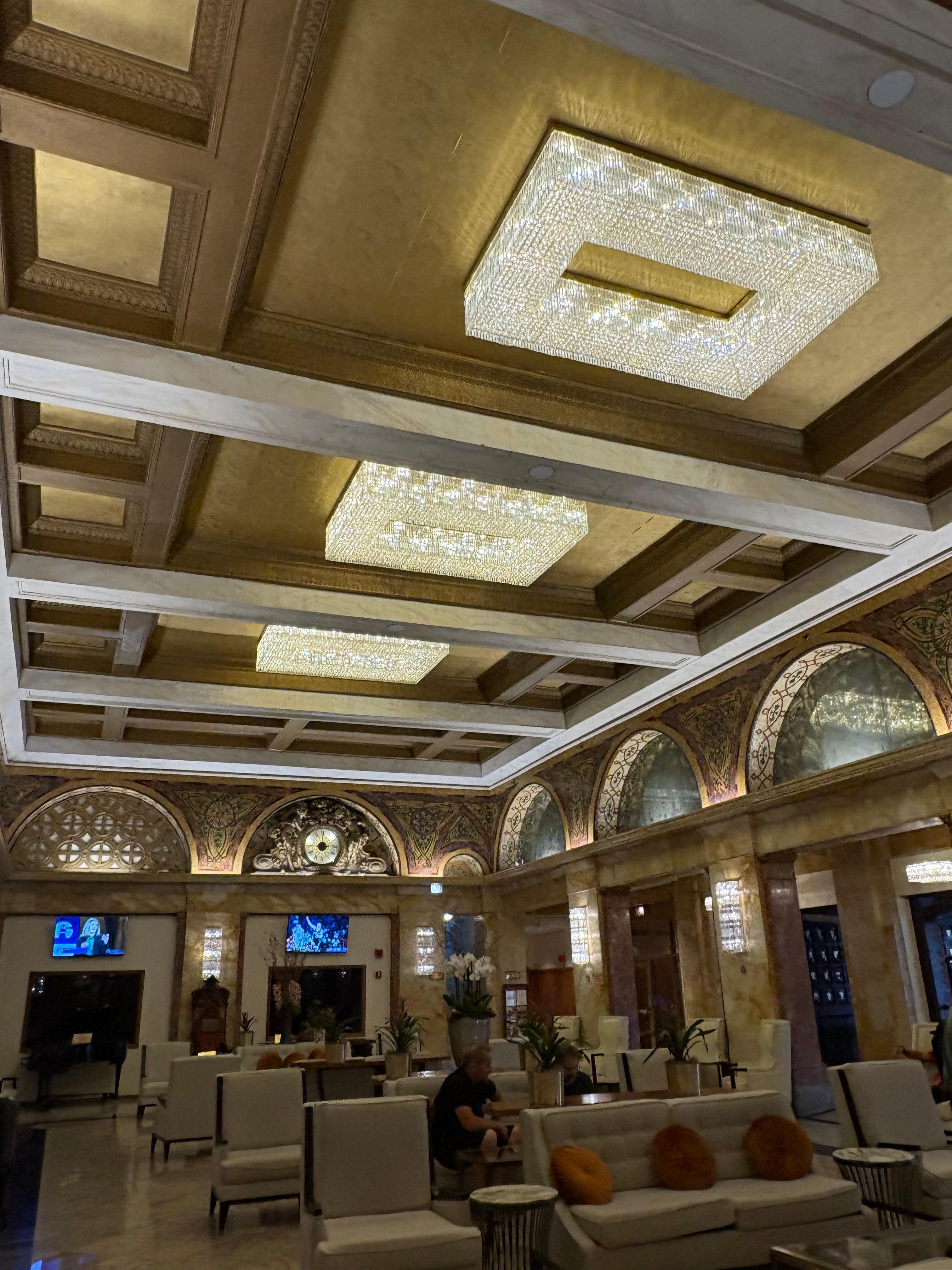 Reception area. 