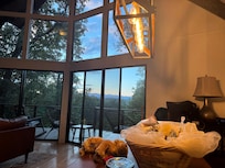 A typical morning sunrise in this cabin