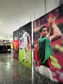 CR7 Museum im Erdgeschoss
