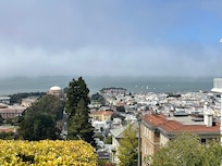 Top of the Lyons Street stairs