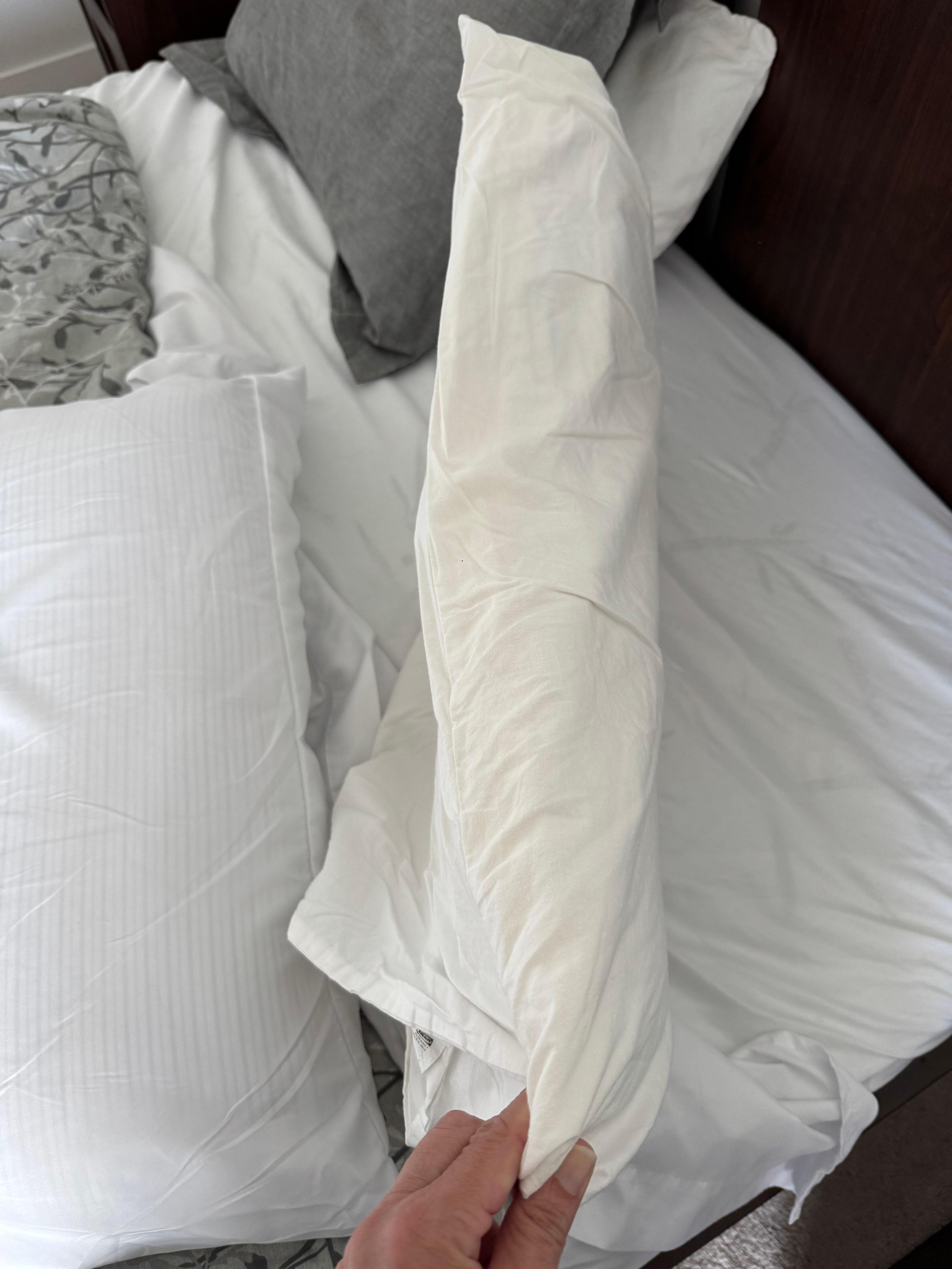 Very thin pillows