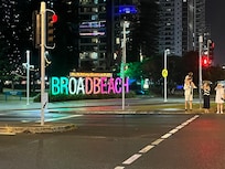 The view from the Gold Coast Highway