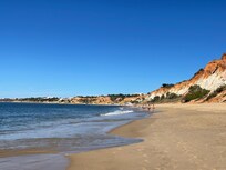 Beach walking west
