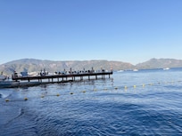 Spectacular beach and water
