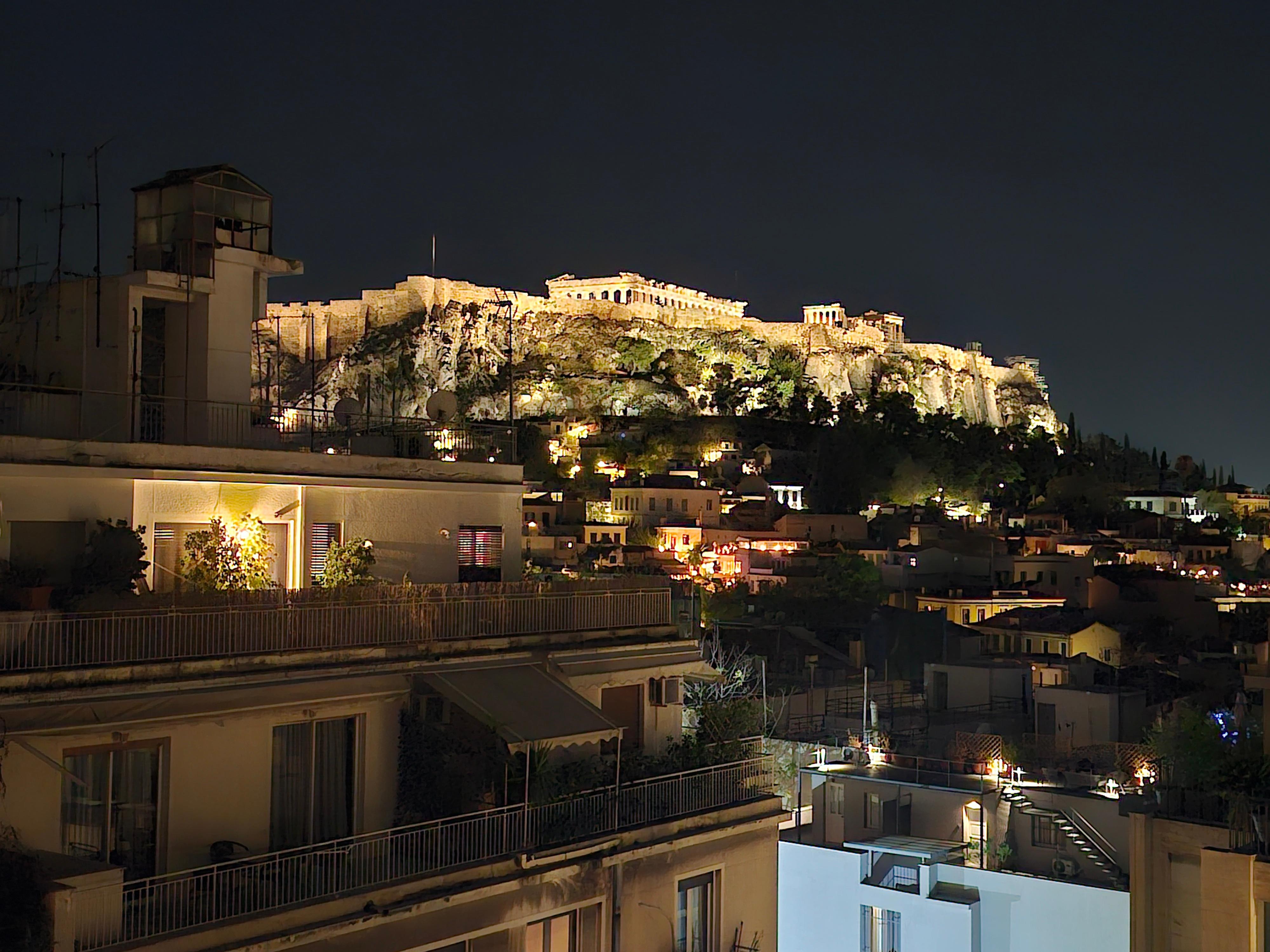 View from the roof top patio