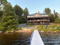 Lake front home