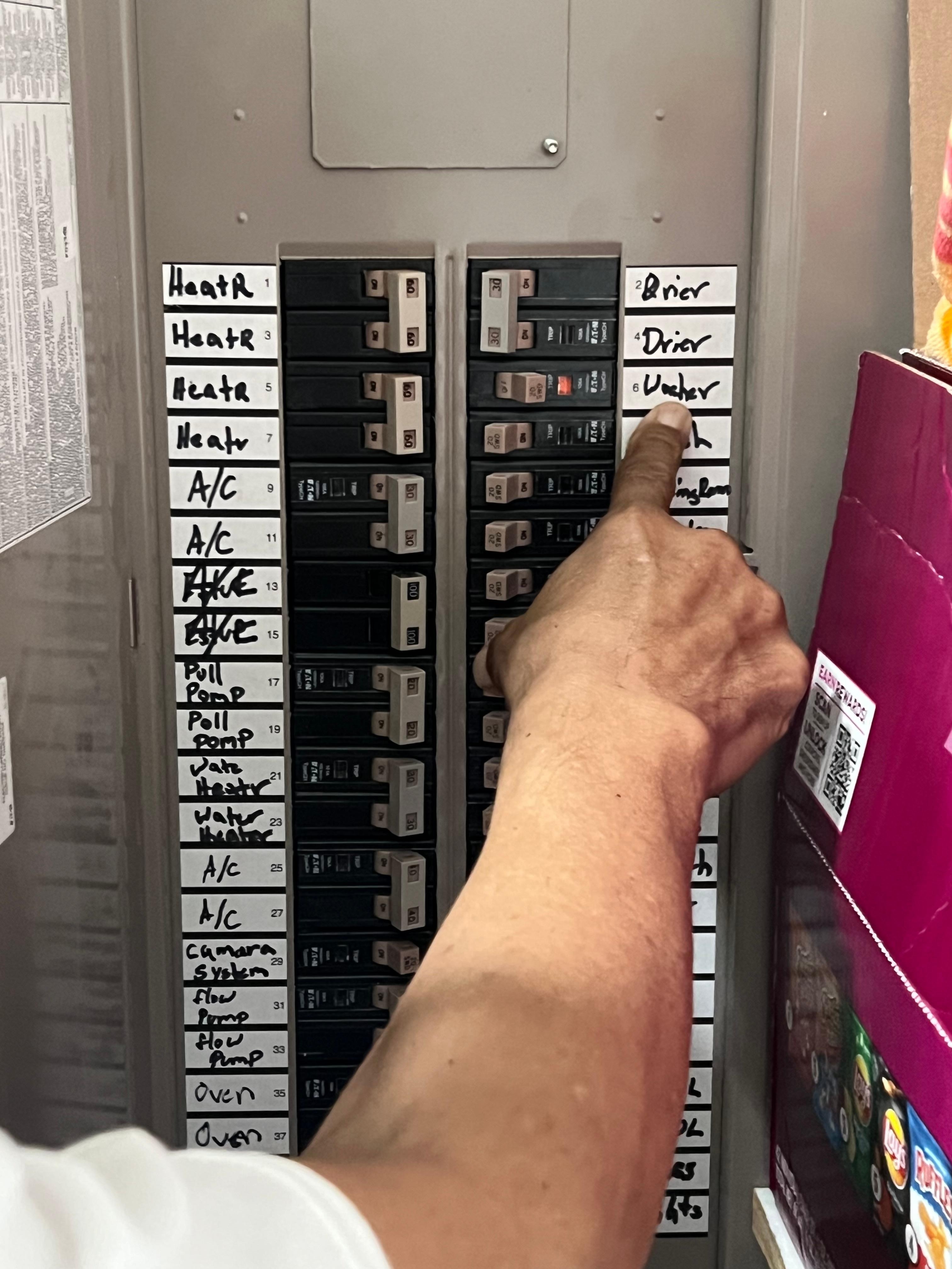 The washer does not work at all due to bad wiring 