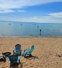 We waded out to the boat launches