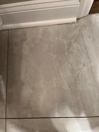 Cracked Tile in Master Bath