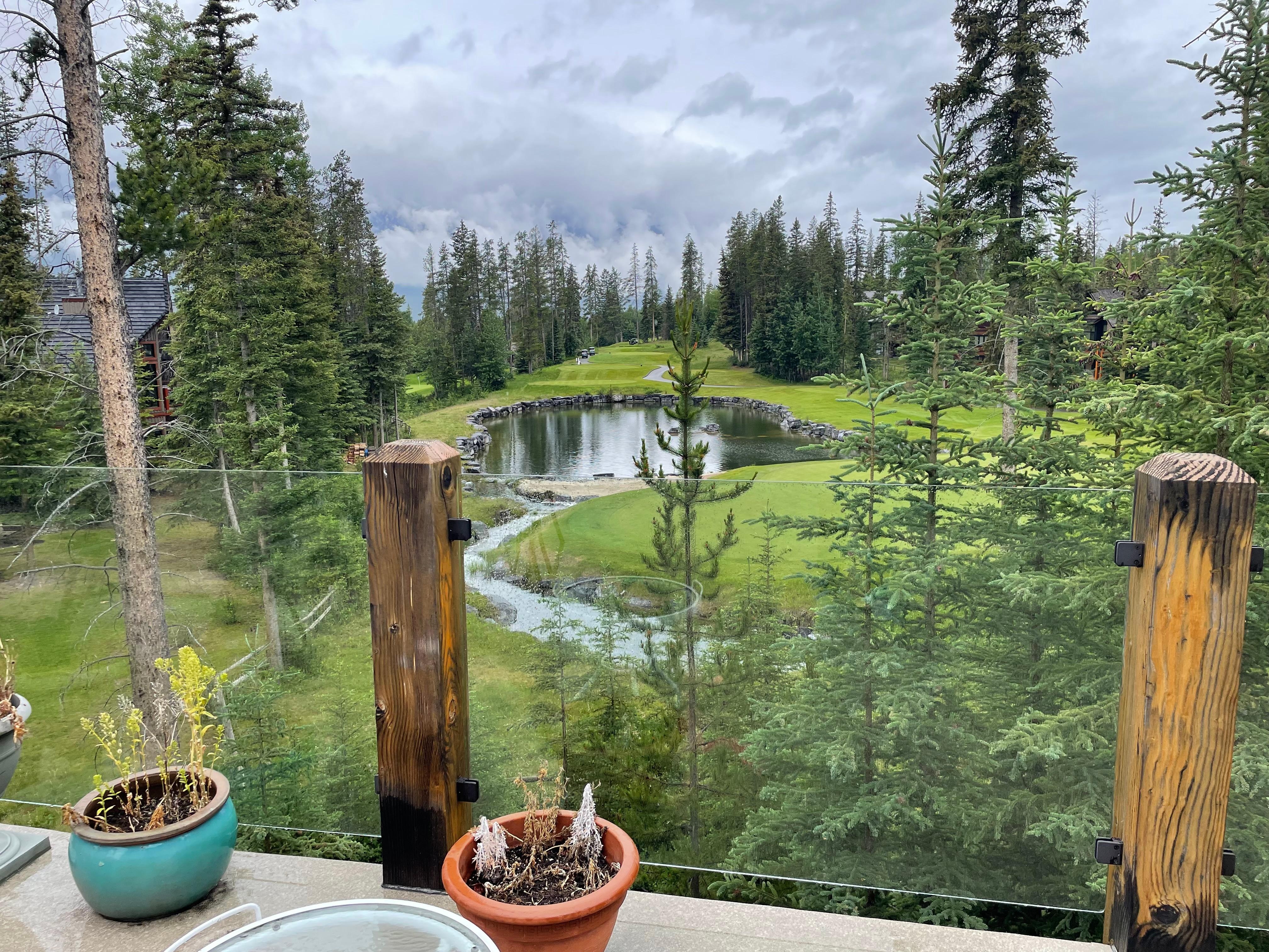 The view from our porch.
