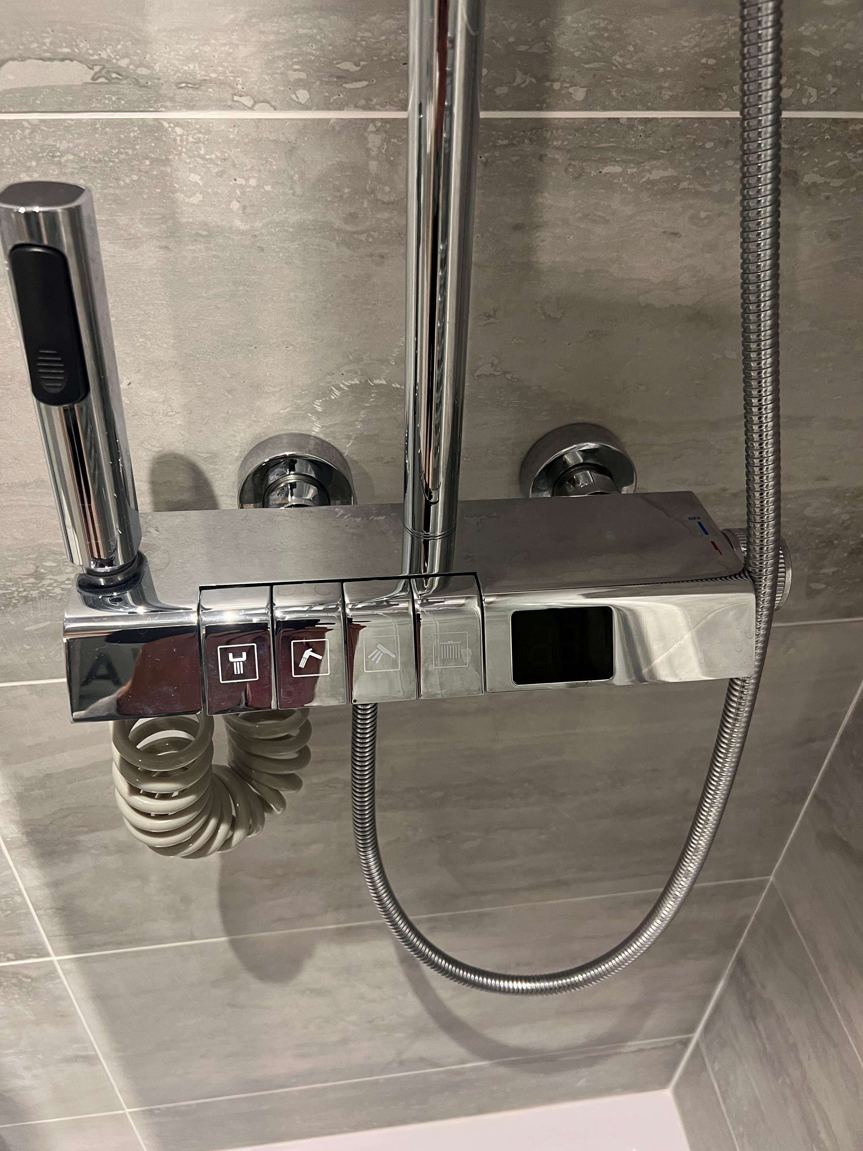 Fancy shower options