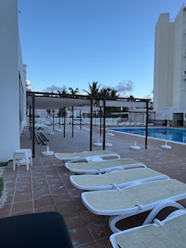 Much of the resort is closed off the caution tap.