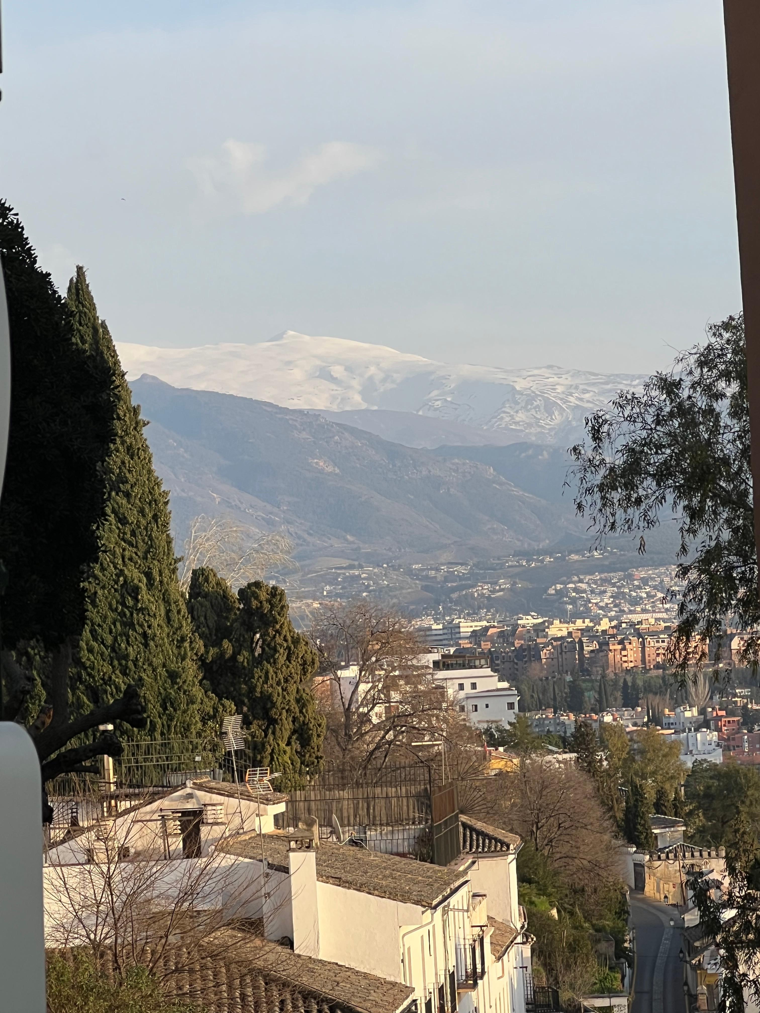 View from hotel restaurant 