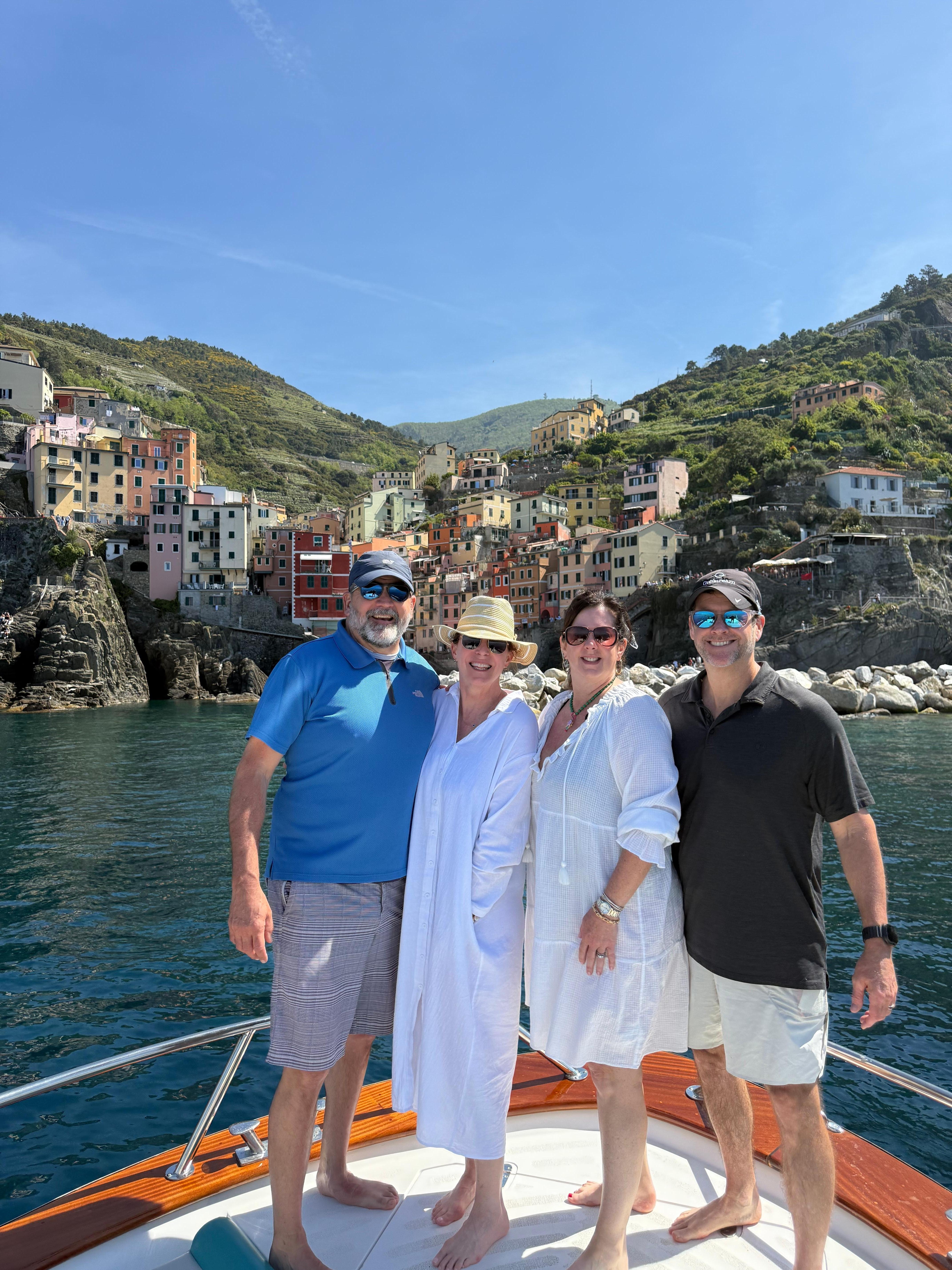 highly recommend doing a boat tour of Cinque Terre 