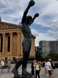 Philly is where Rocky was filmed. Run up the art museum “Rocky Steps”.