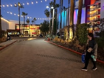 Entering Maya hotel
