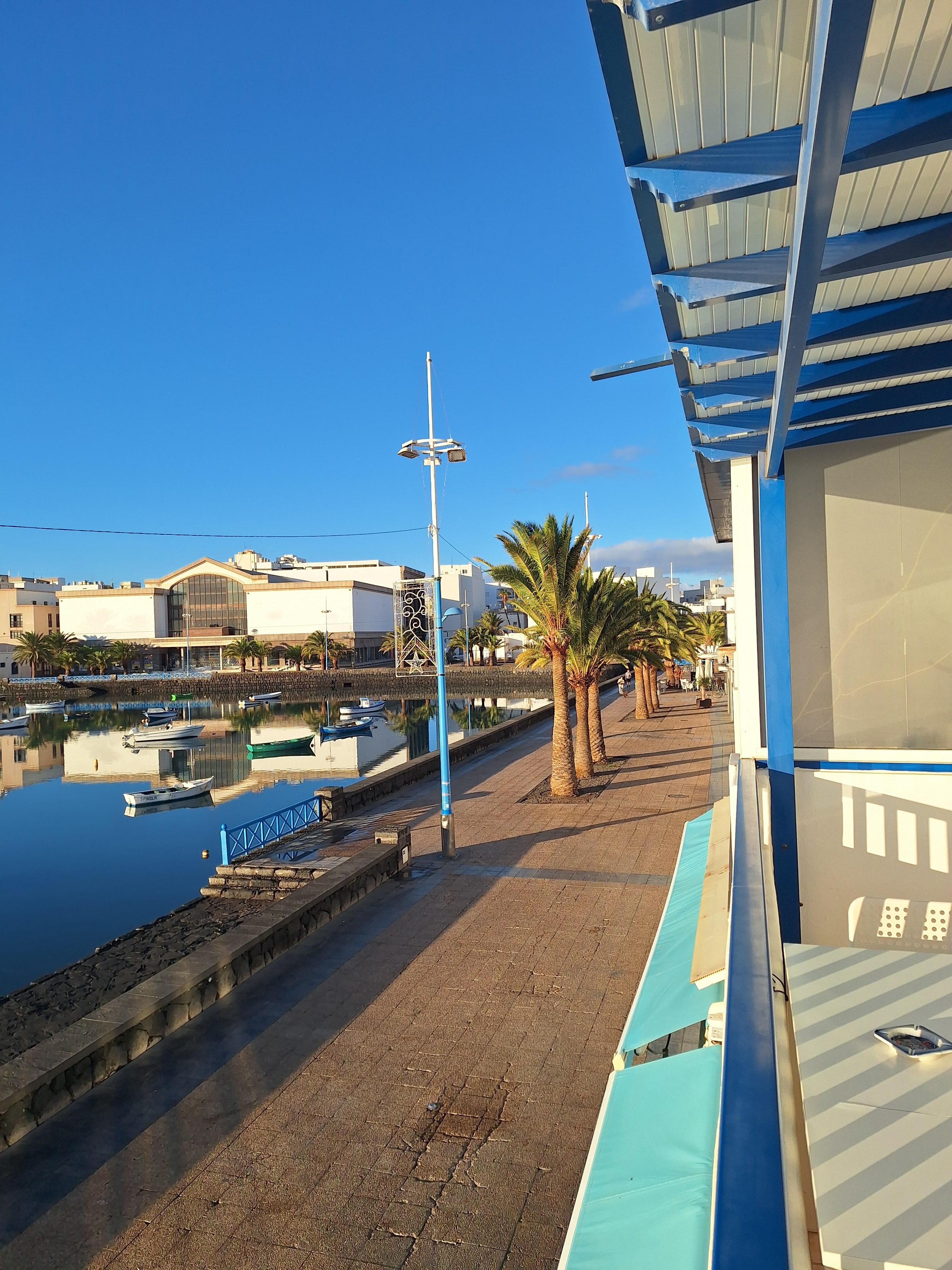 Vue depuis le balcon.