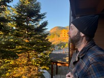 View from the balcony