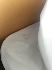 Underside of bed