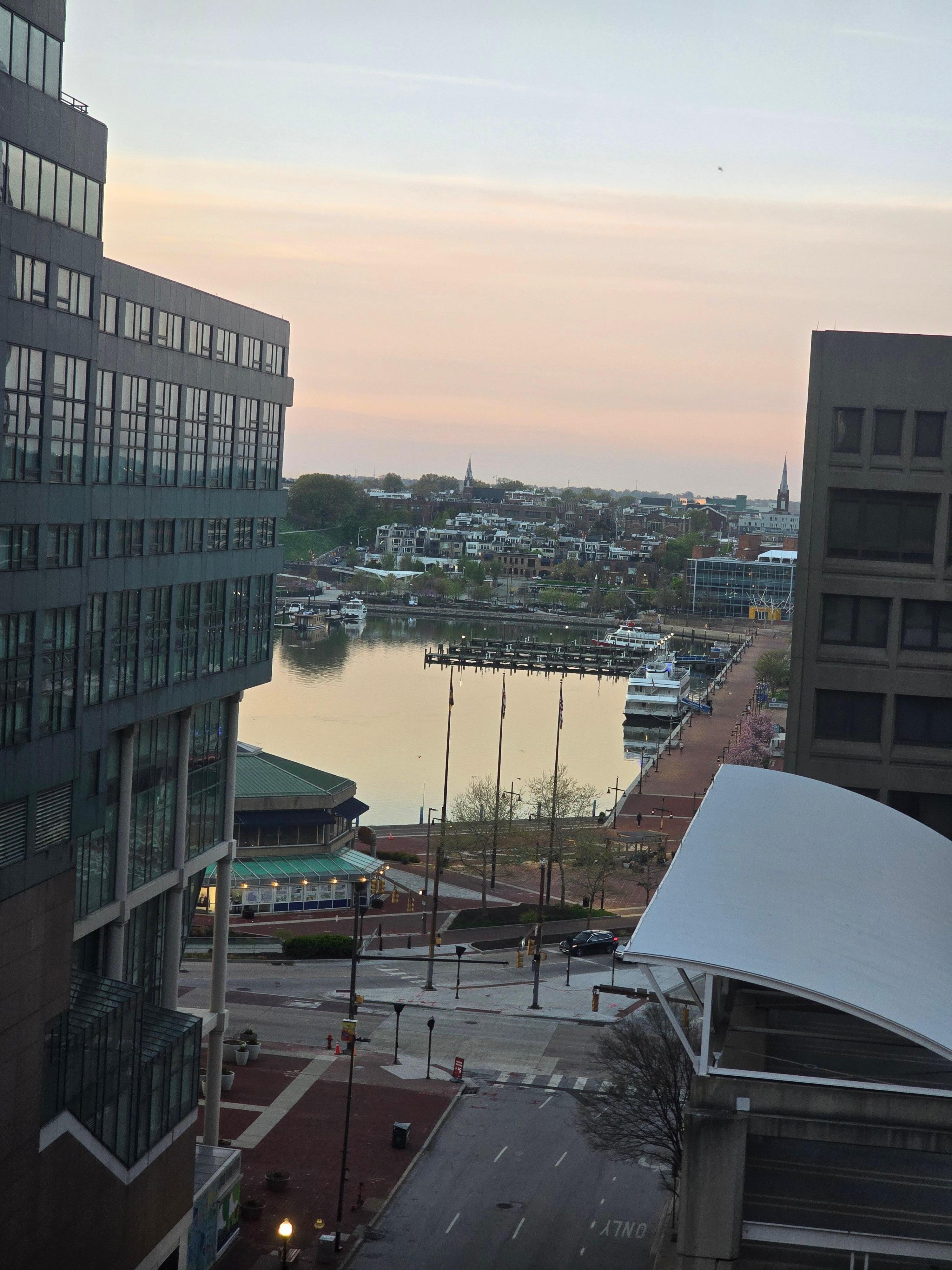 View from Club Clud lounge where you have breakfast and gym is located.