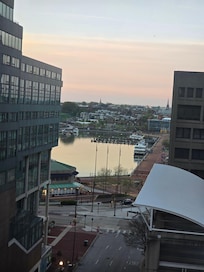 View from Club Clud lounge where you have breakfast and gym is located.