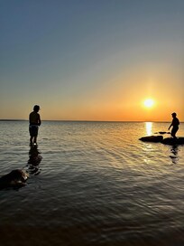 Doing a little fishing before the end of the day!