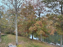 Lakefront view from room