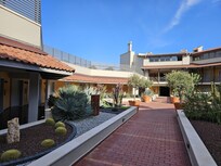 Kakteengarten auf dem Weg zum Zimmer