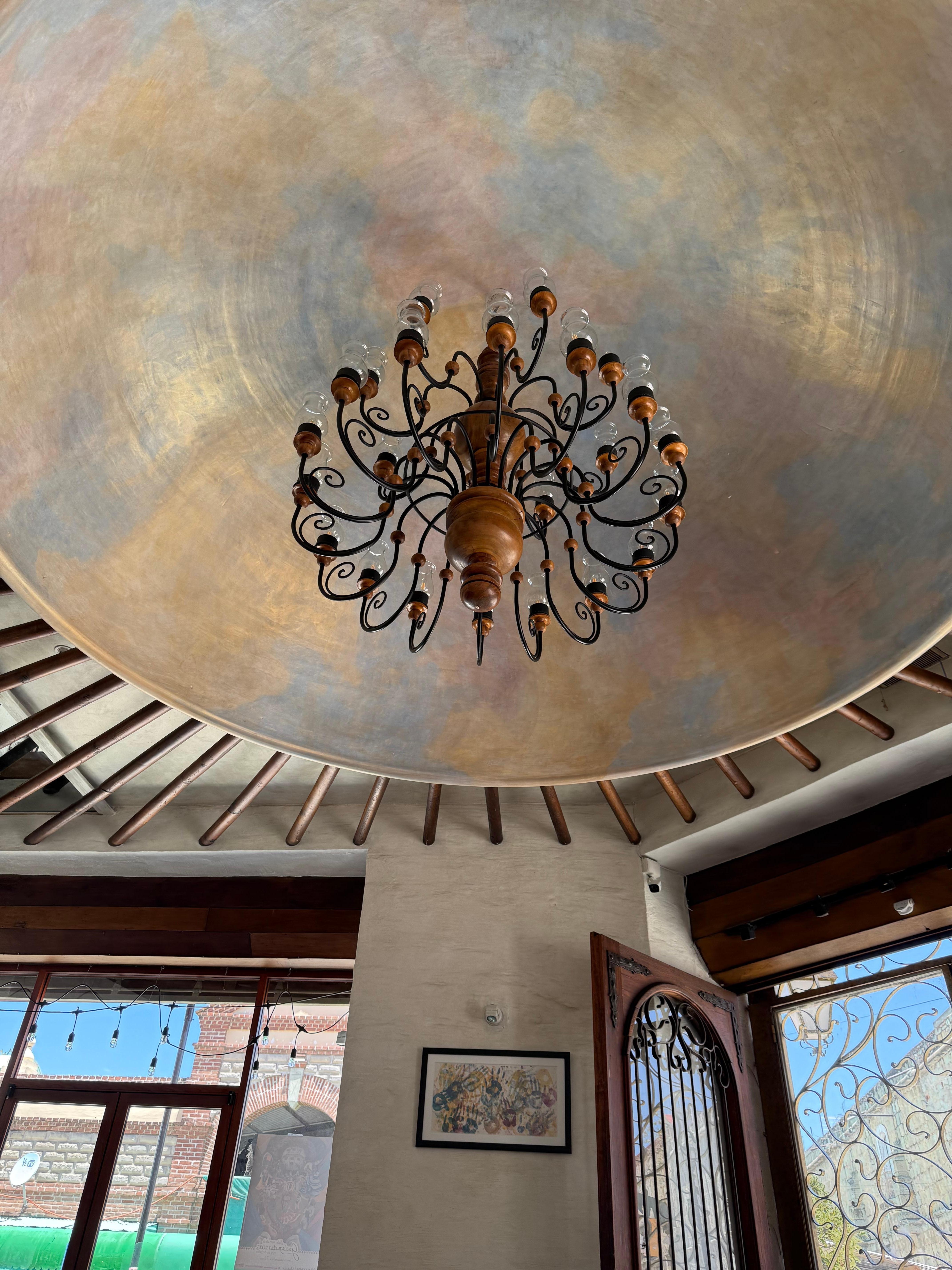Lobby ceiling