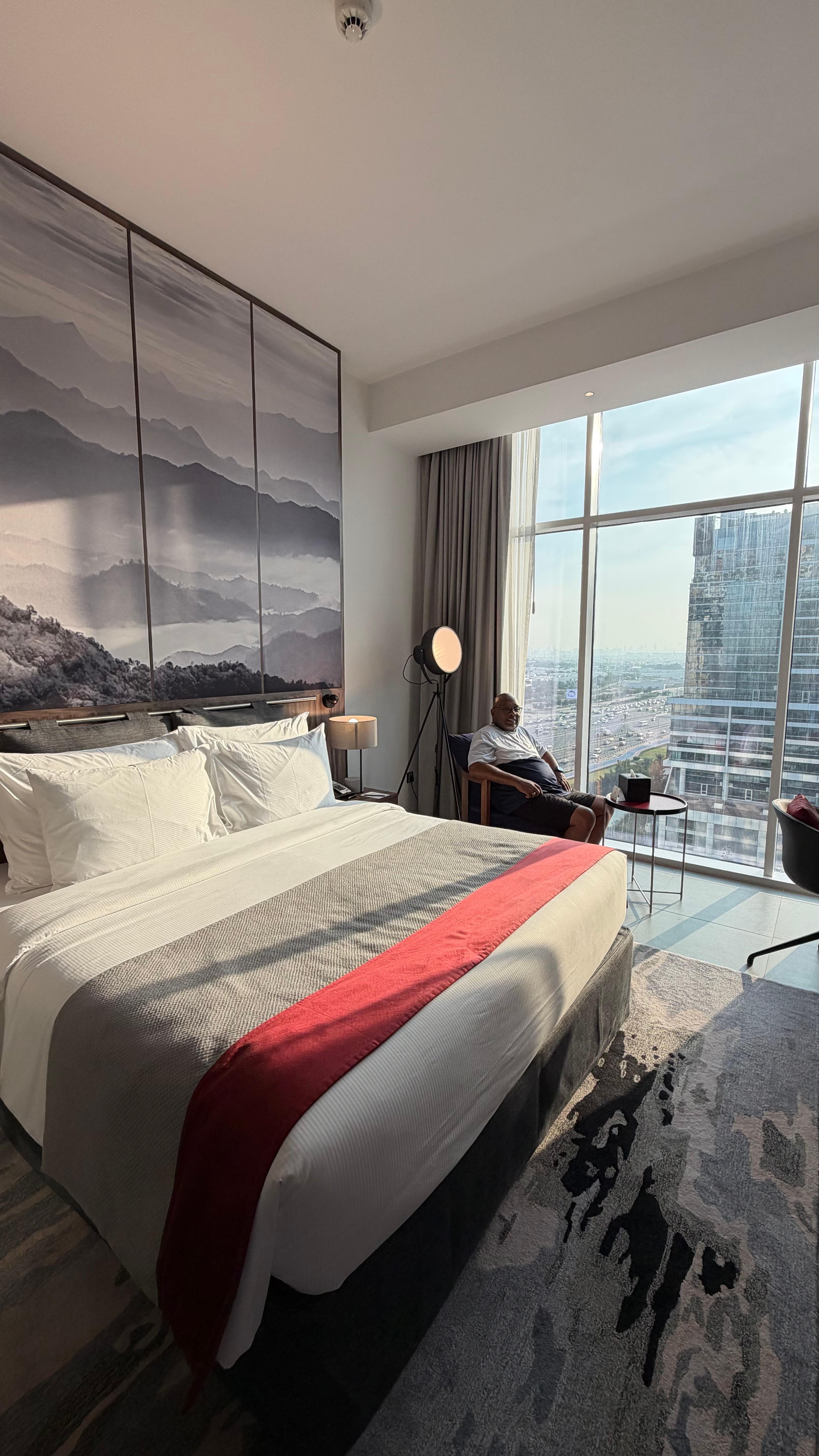 Nice 
Modern room with the view