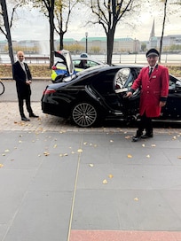 Butler service upgrade with my suite handled my transport to the airport perfectly and made it all so easy.