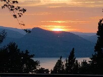 Sunset from the deck