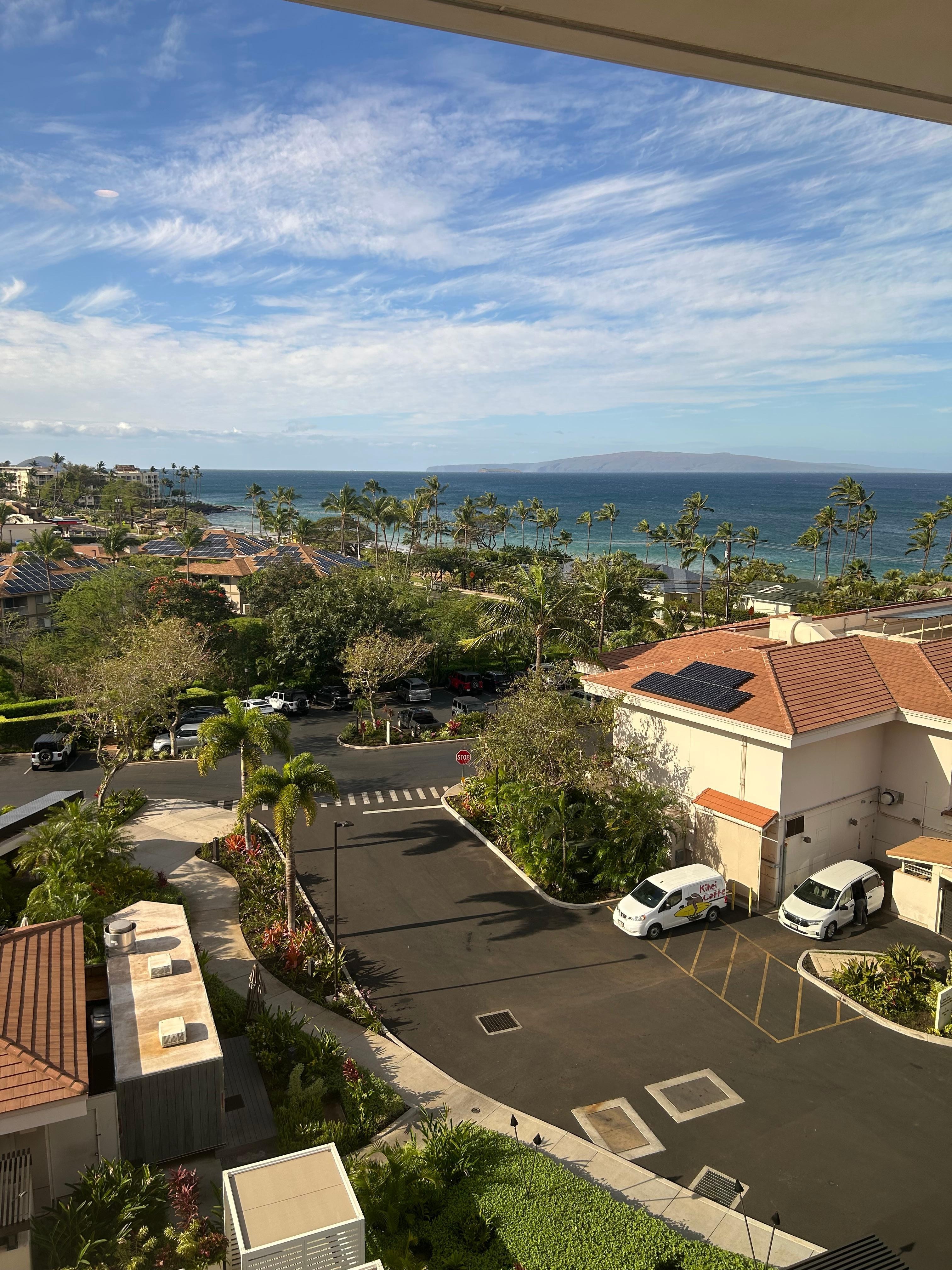Resort view from elevator area