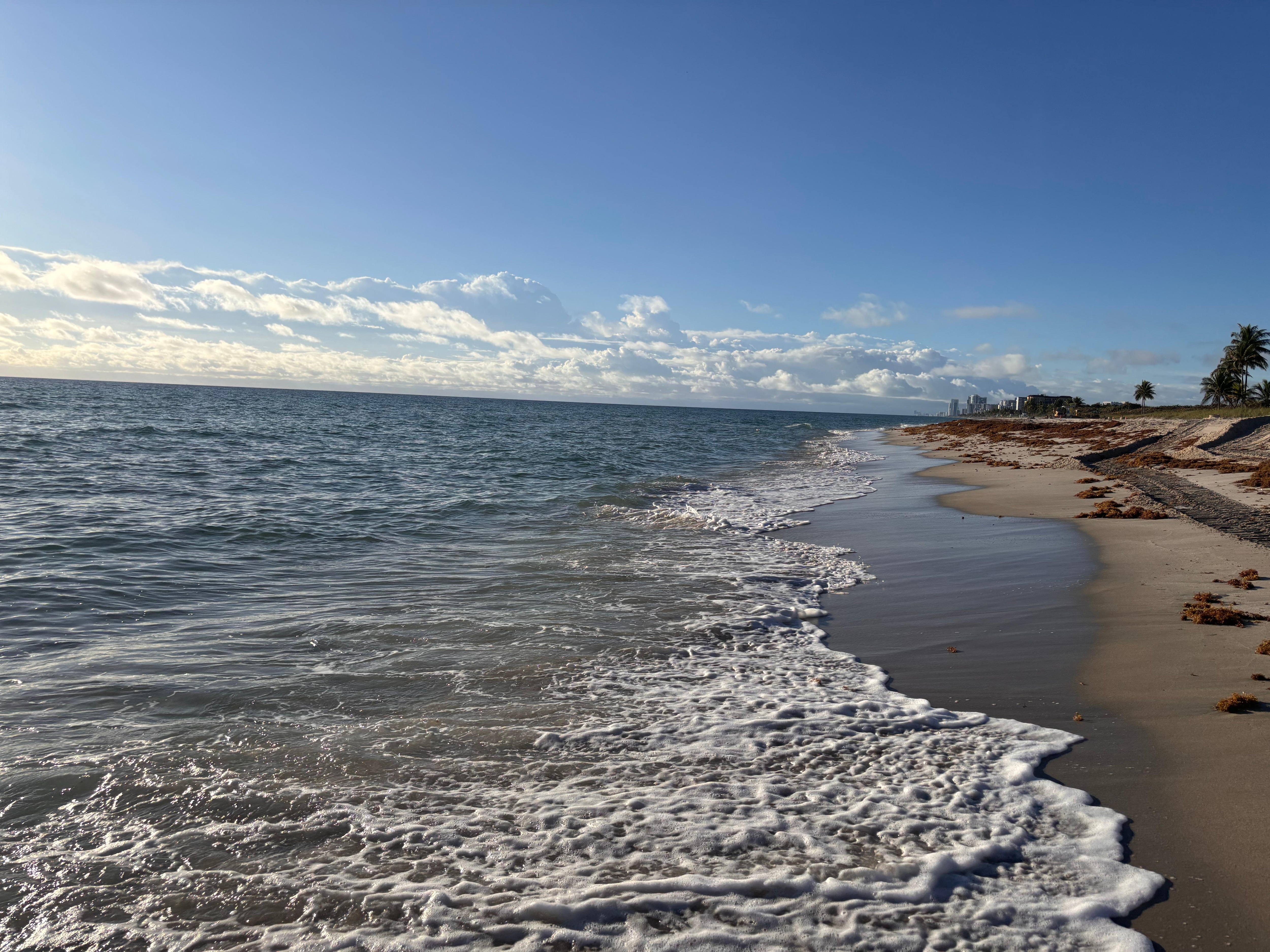 Beach near the house