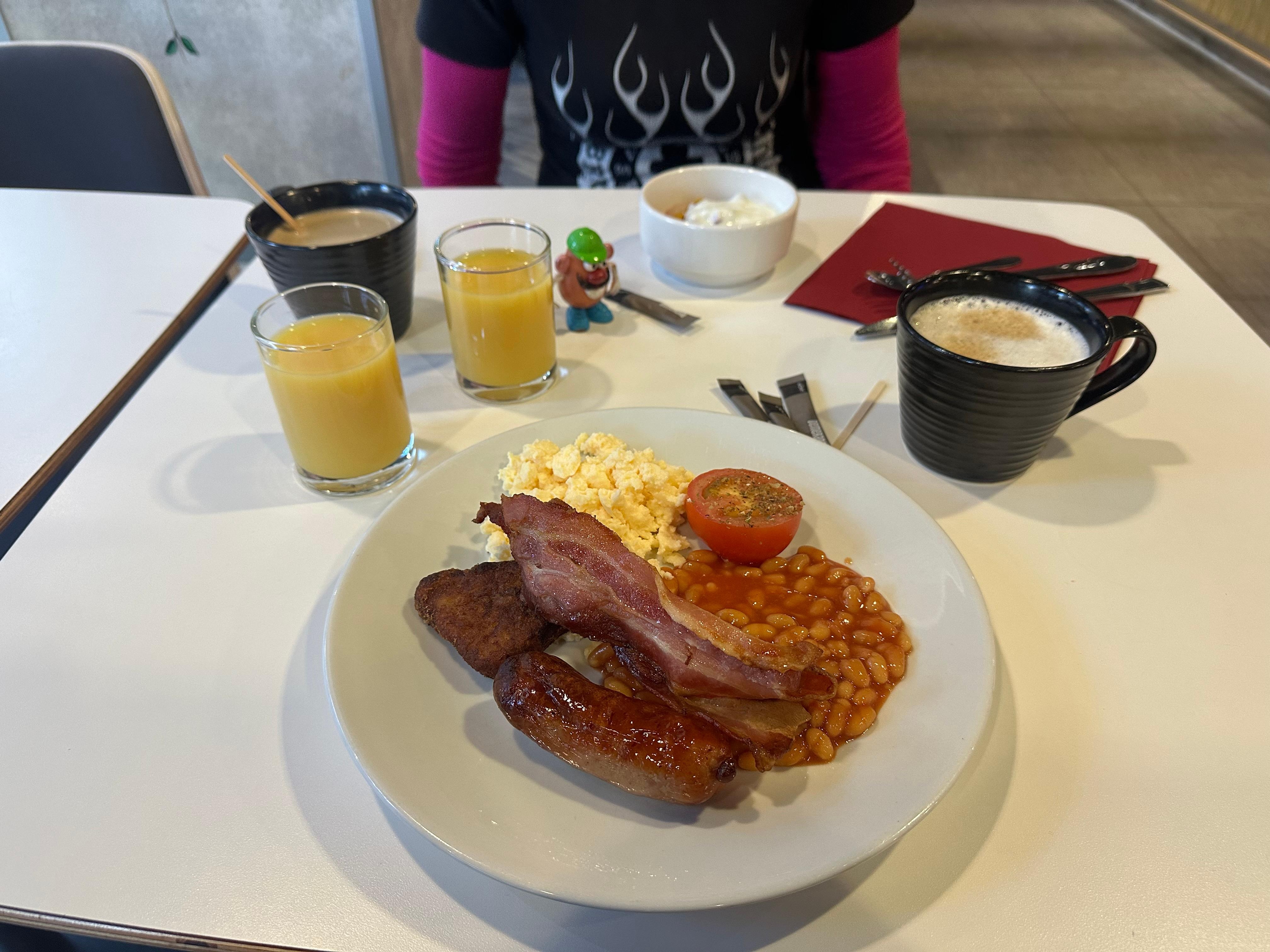 Plenty of food options to choose from