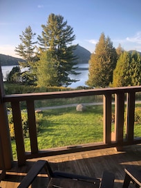 Vue du balcon du studio
