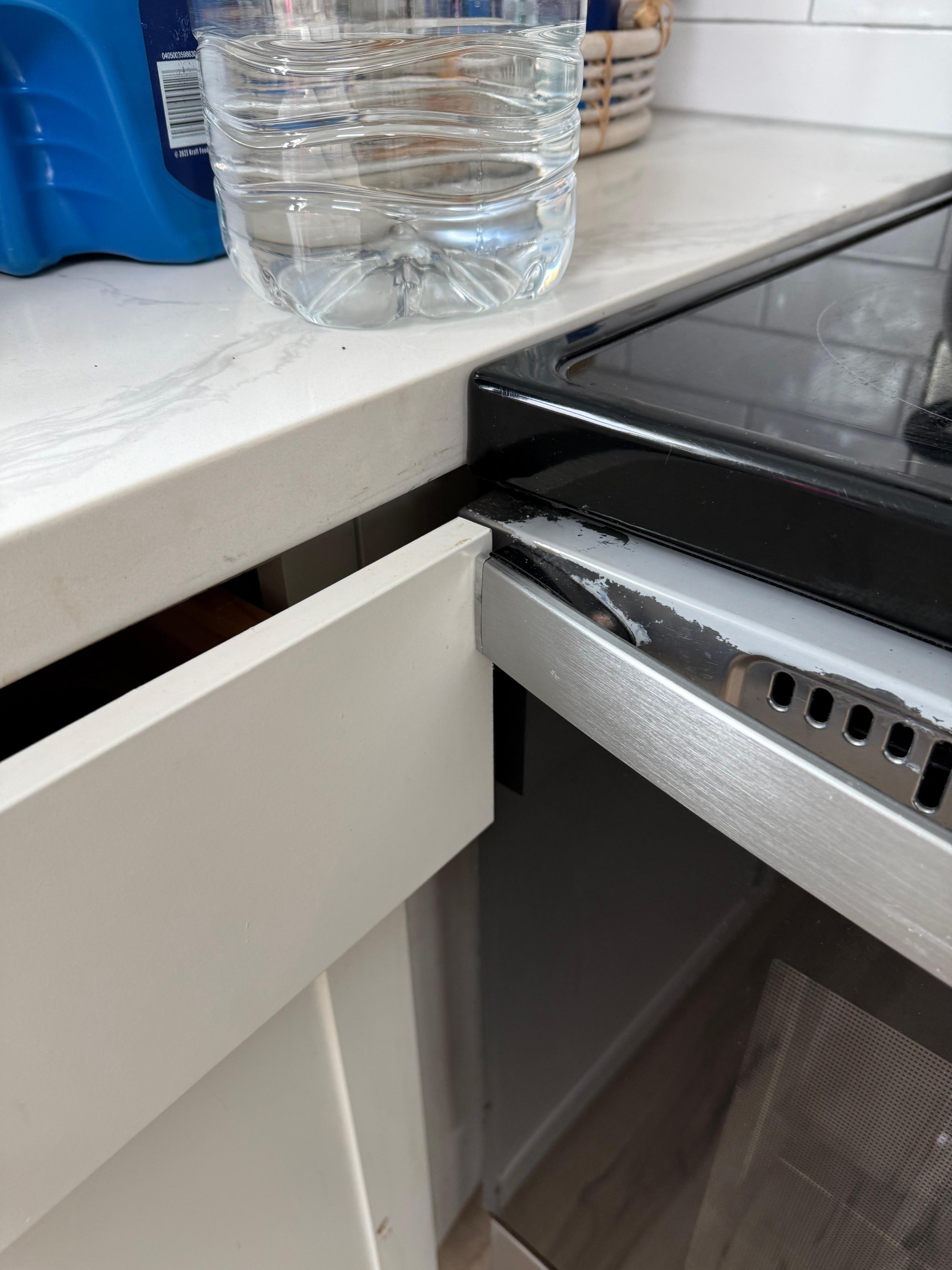 Can’t open drawers unless open dishwasher and oven